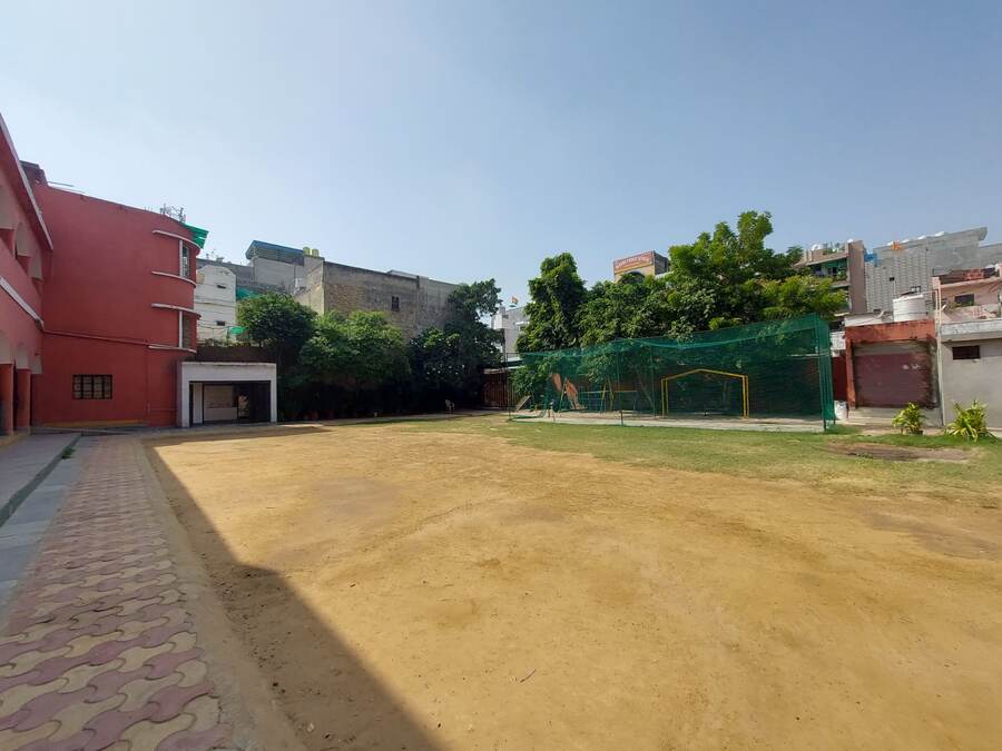 Open playground at Adarsh New Holy Public School, Uttam Nagar